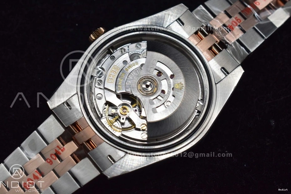 Brown RG VSF on 904L Bracelet 126331 Jubilee Steel SS 1:1 41 DateJust Dial VS3235 Edition Best 0310